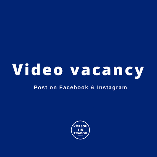 Video Job Vacancy